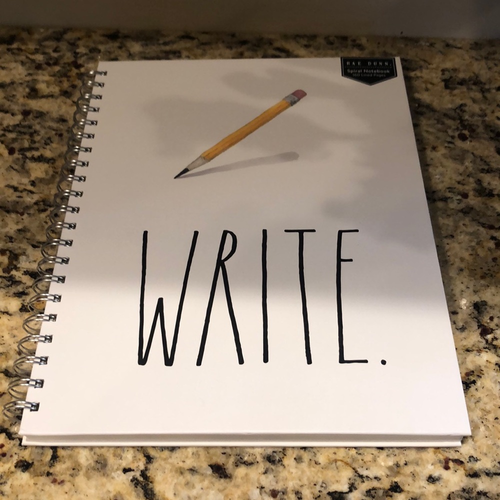 Rae Dunn Spiral Notebook